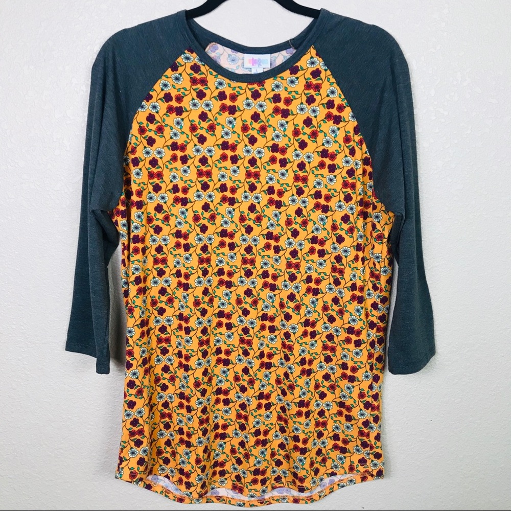 LuLaRoe Randy Flowery Top